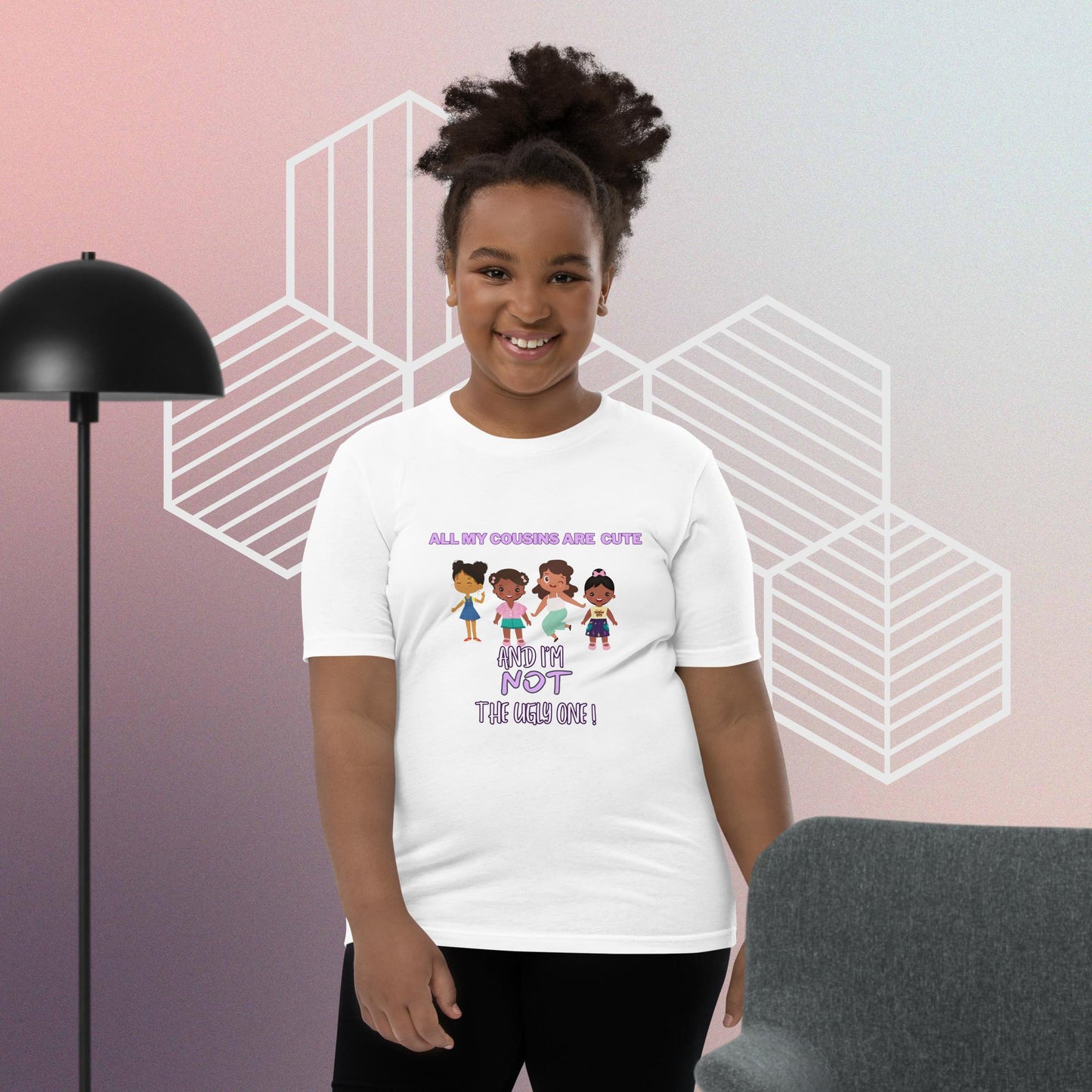 All my Cousins are Cute - Youth Short Sleeve T-Shirt