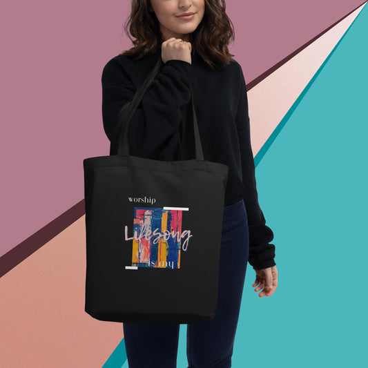 Worship is My Lifesong - Eco Tote Bag