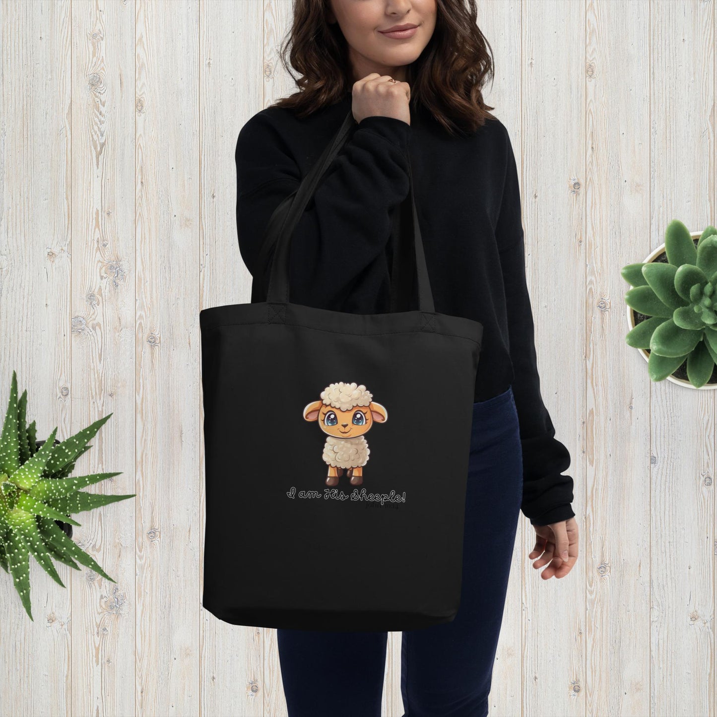 I'm His Sheeple! - Eco Tote Bag