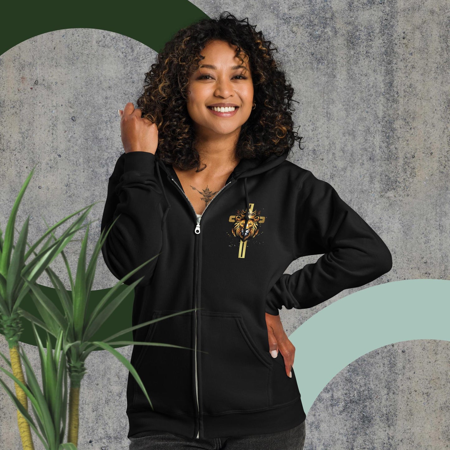 Kingdom Citizen - Unisex heavy blend zip hoodie