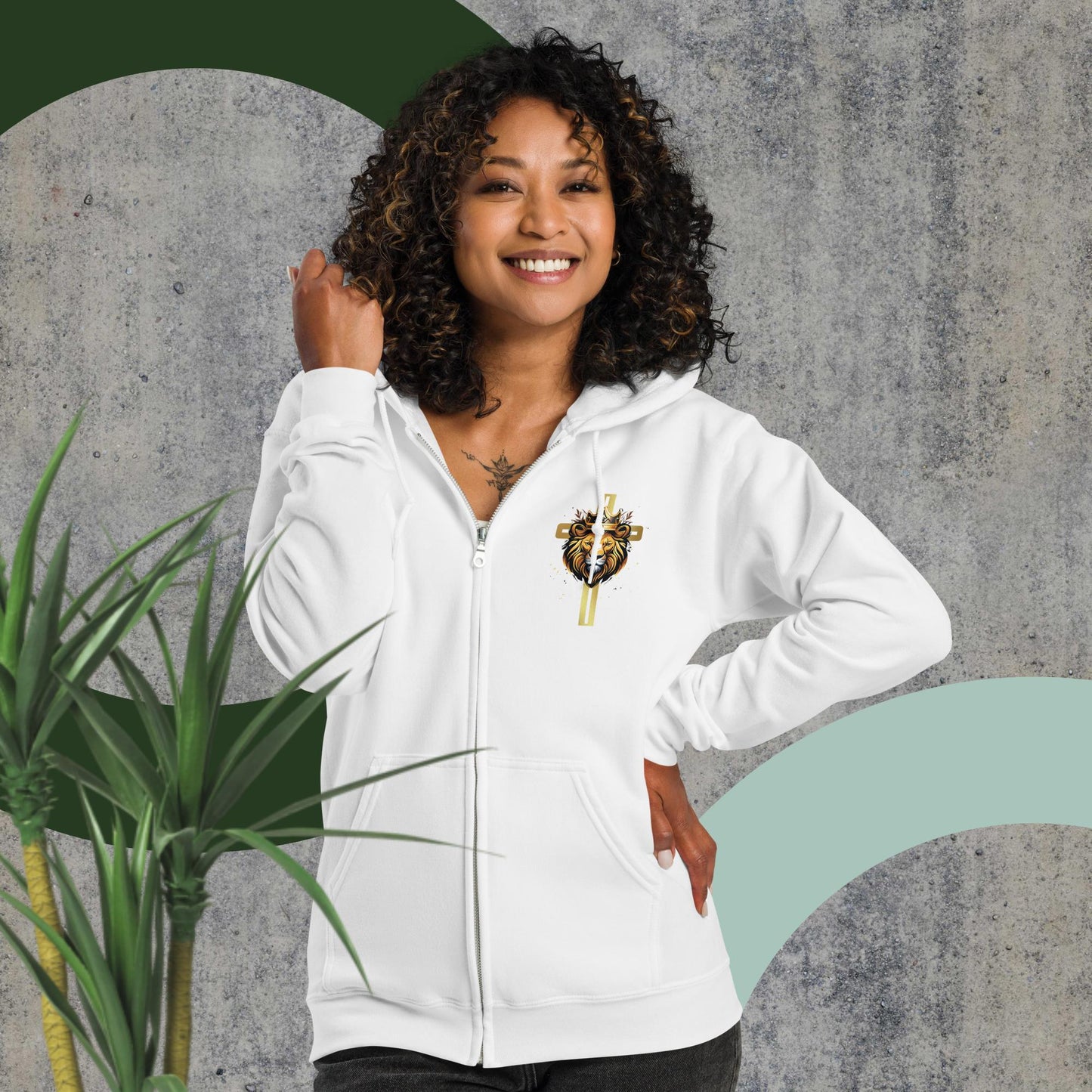 Kingdom Citizen - Unisex heavy blend zip hoodie