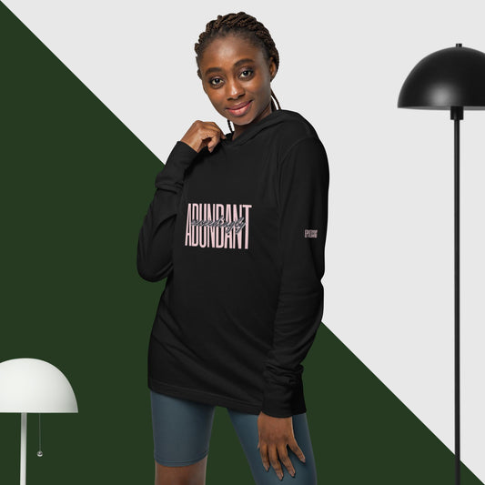 Exceedingly Abundant - Hooded long-sleeve tee