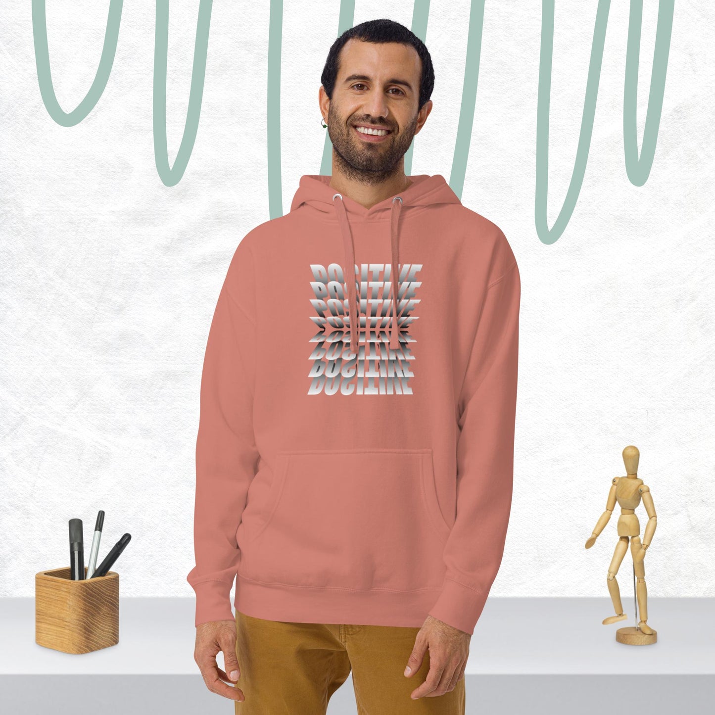 Keeping it Positive - Unisex Hoodie