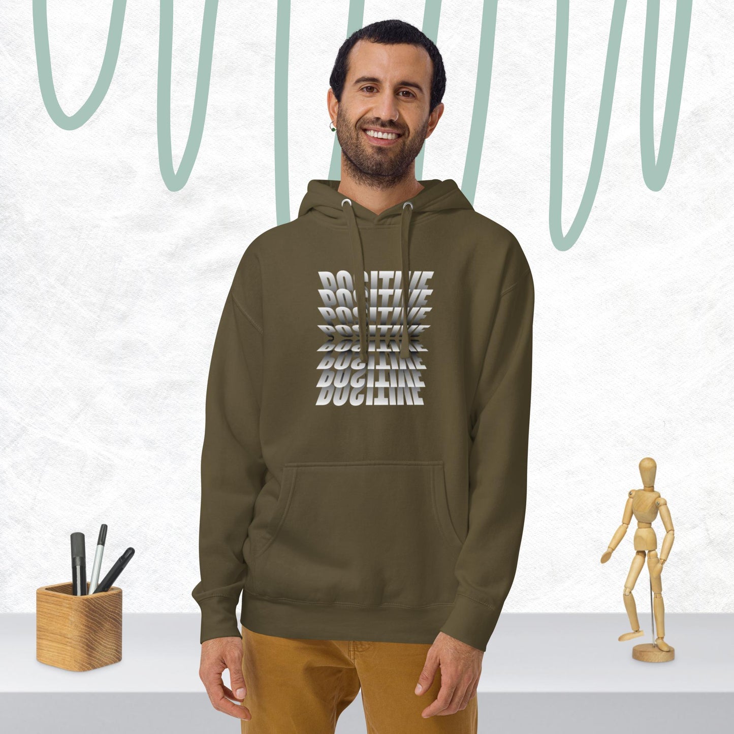 Keeping it Positive - Unisex Hoodie