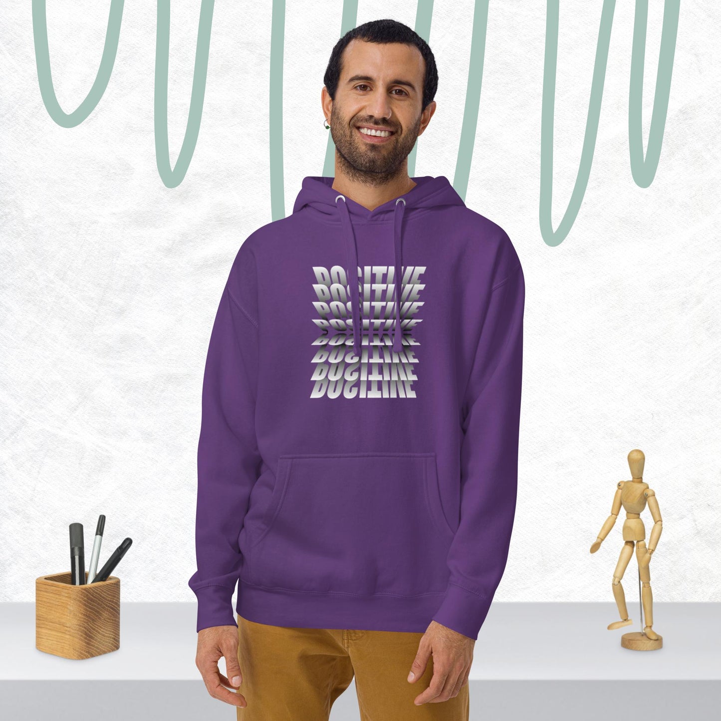 Keeping it Positive - Unisex Hoodie