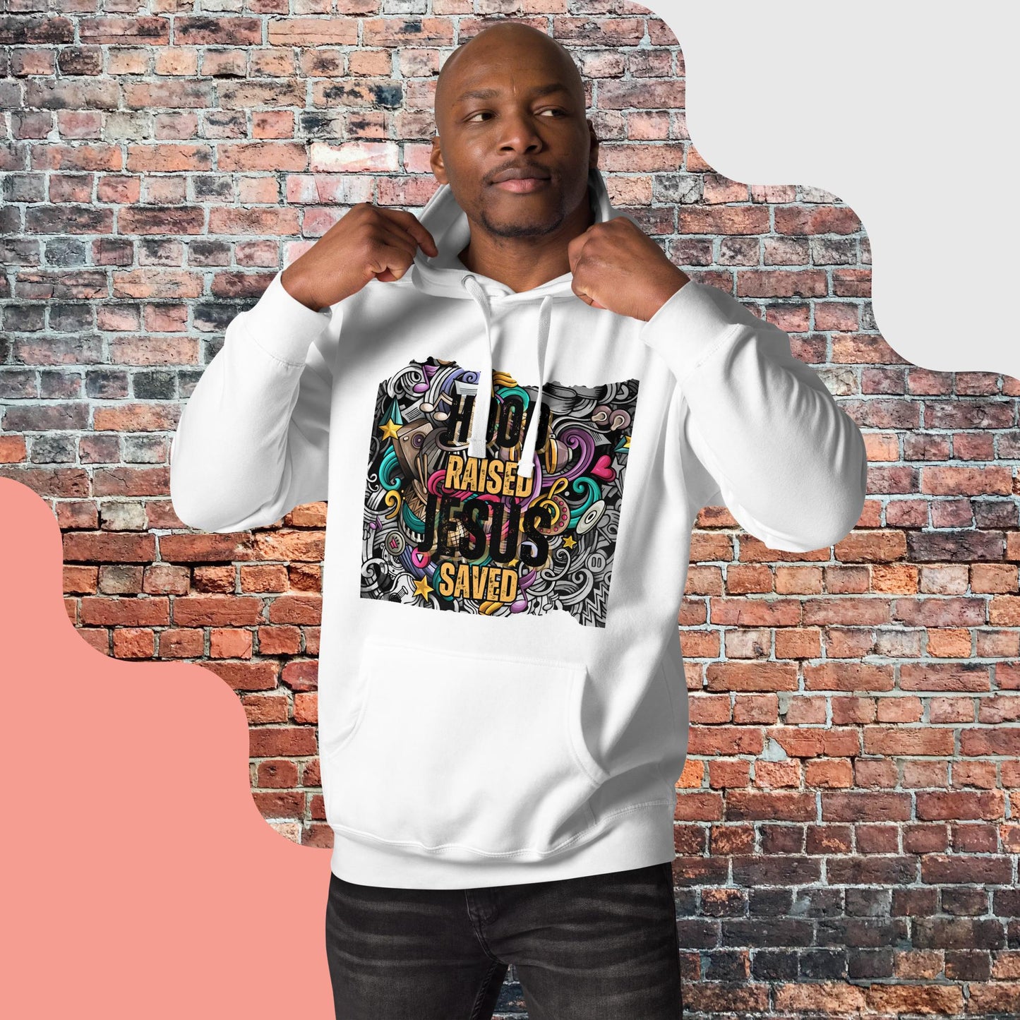 Hood Raised, Jesus Saved - Unisex Hoodie