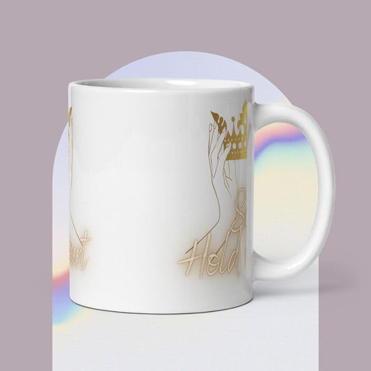 Sis, Hold Court - White glossy mug