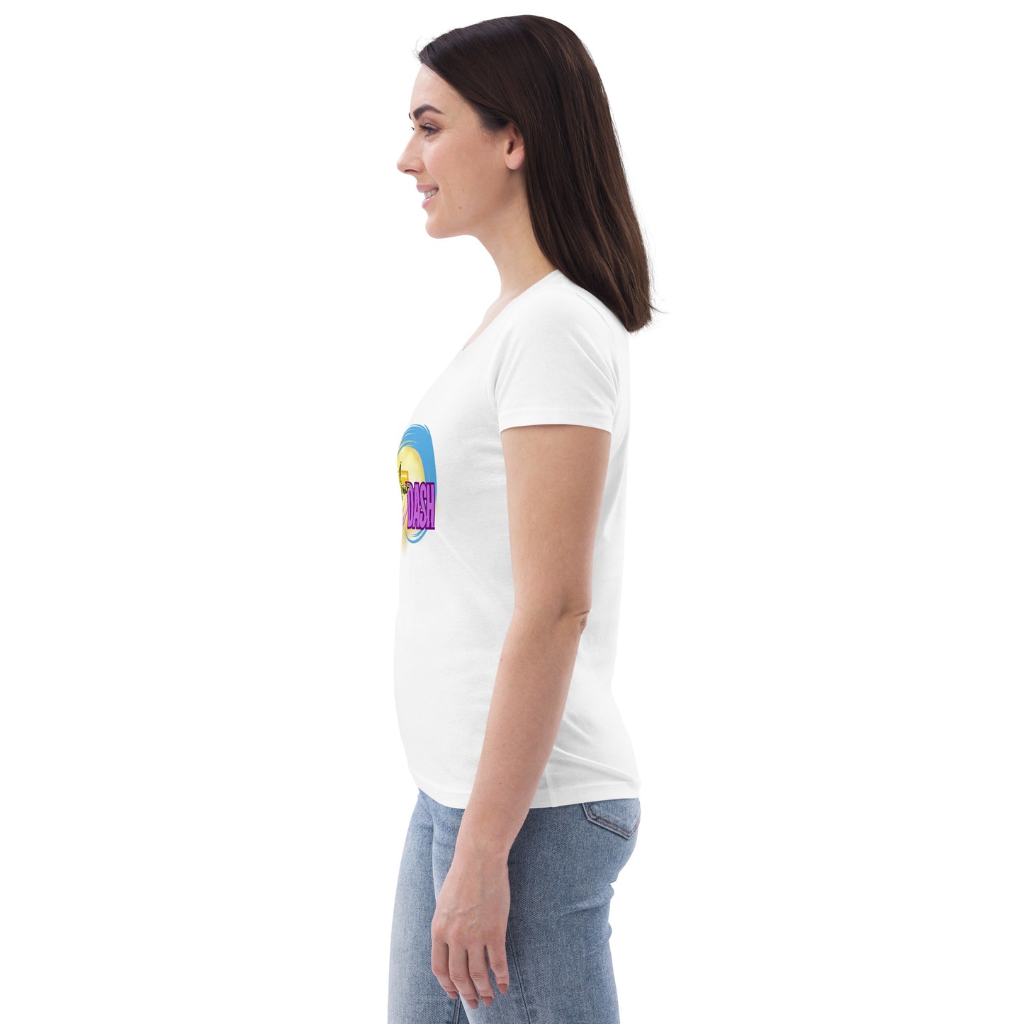 Live Your Dash - Women's fitted eco tee