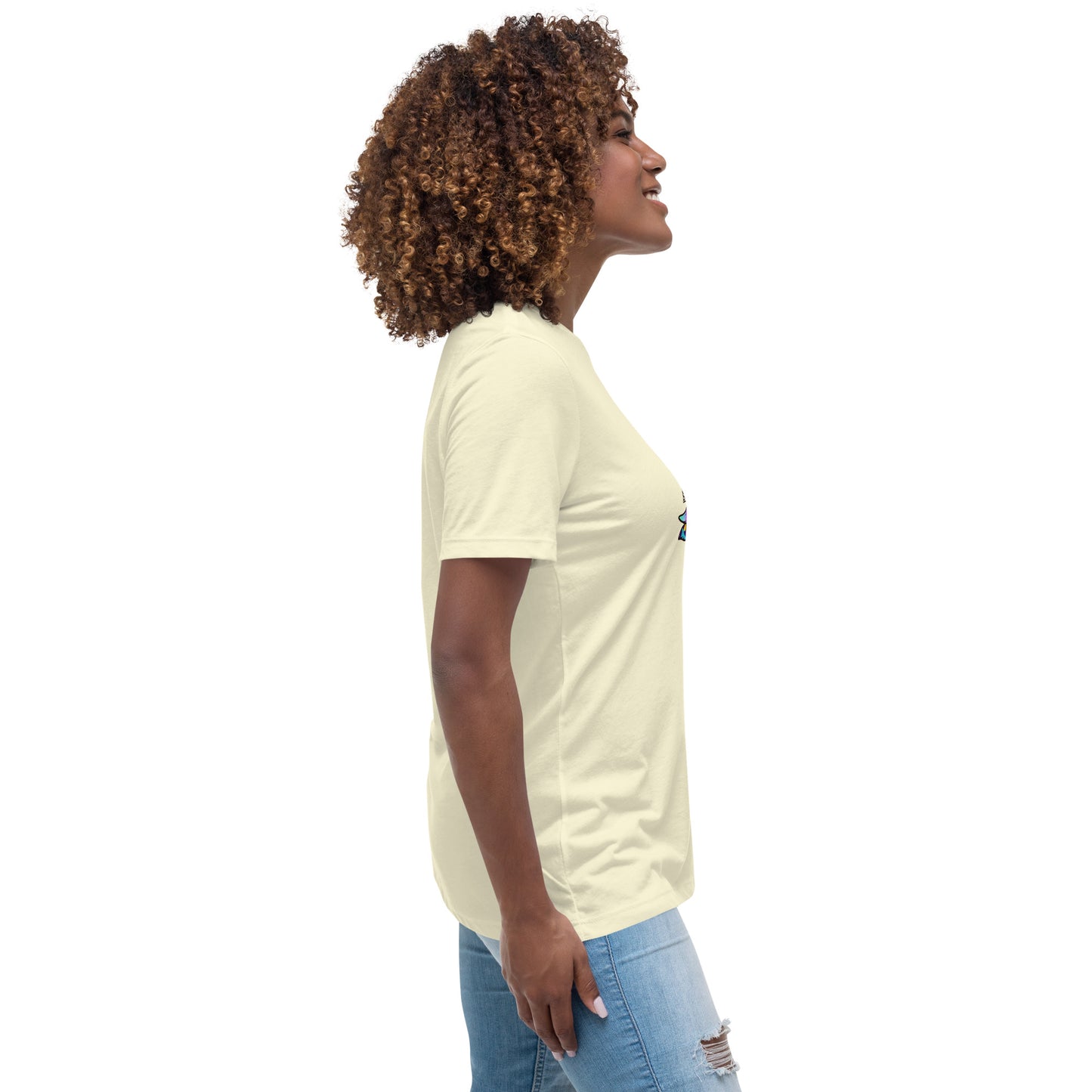 Mom Life Sunflower Women's Relaxed T-Shirt