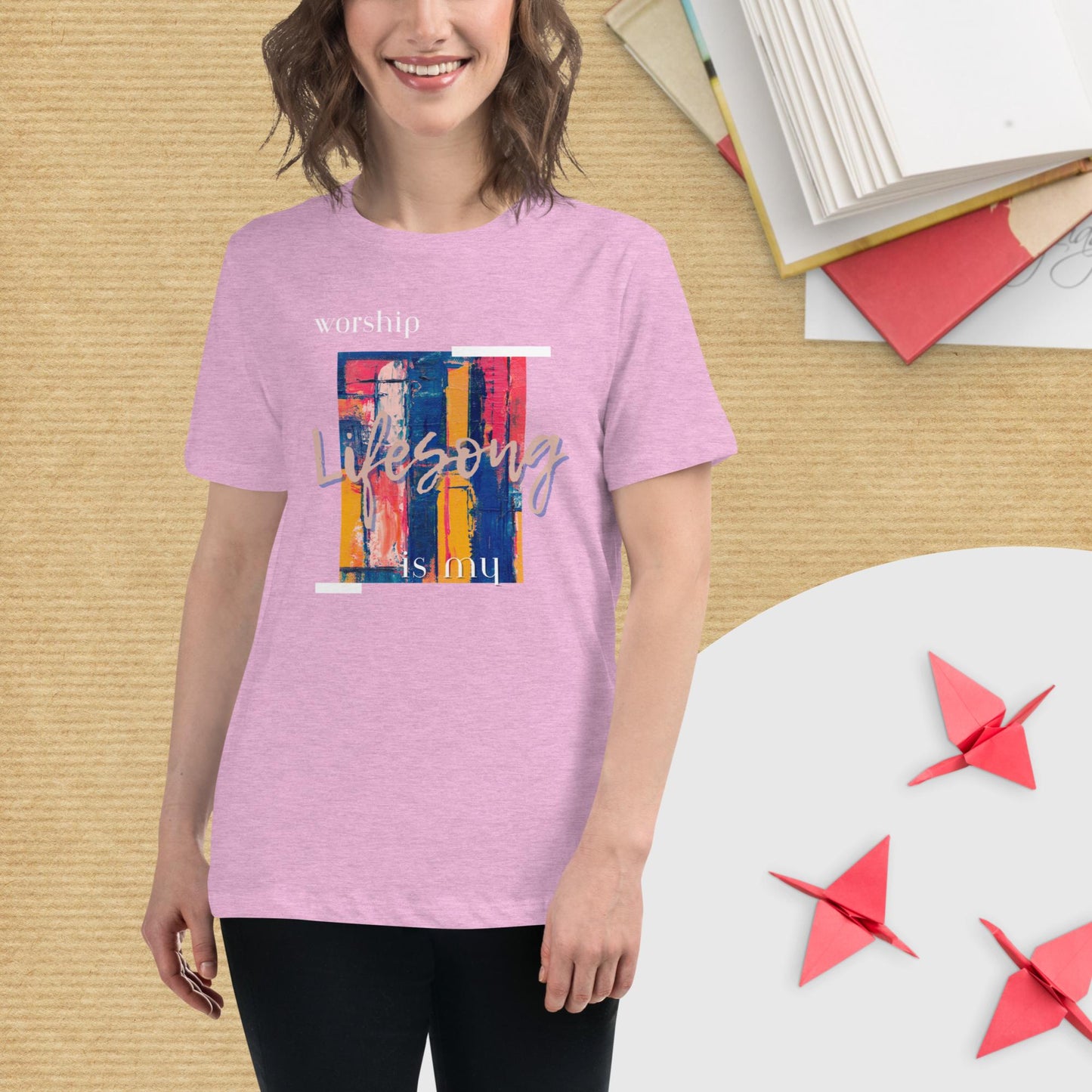 Worship is My LifeSong - Women's Relaxed T-Shirt